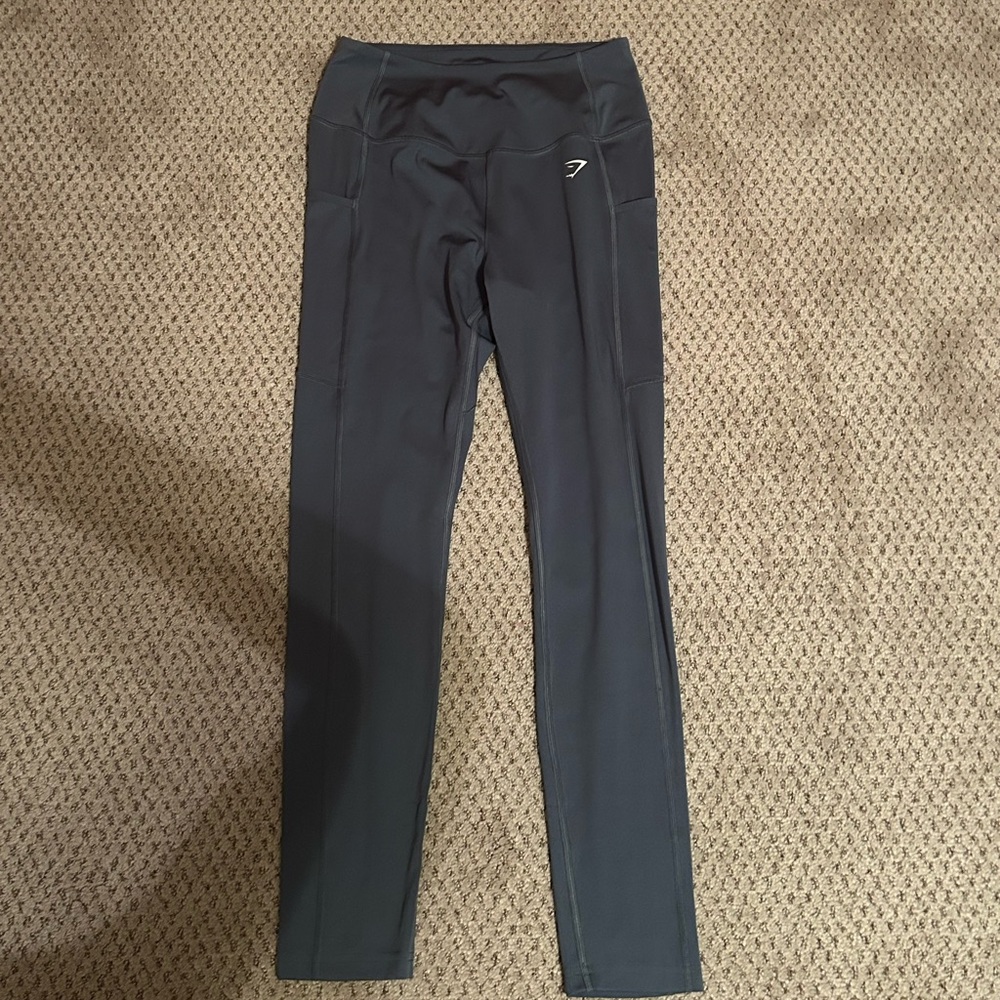 Women's Teal Gymshark leggings